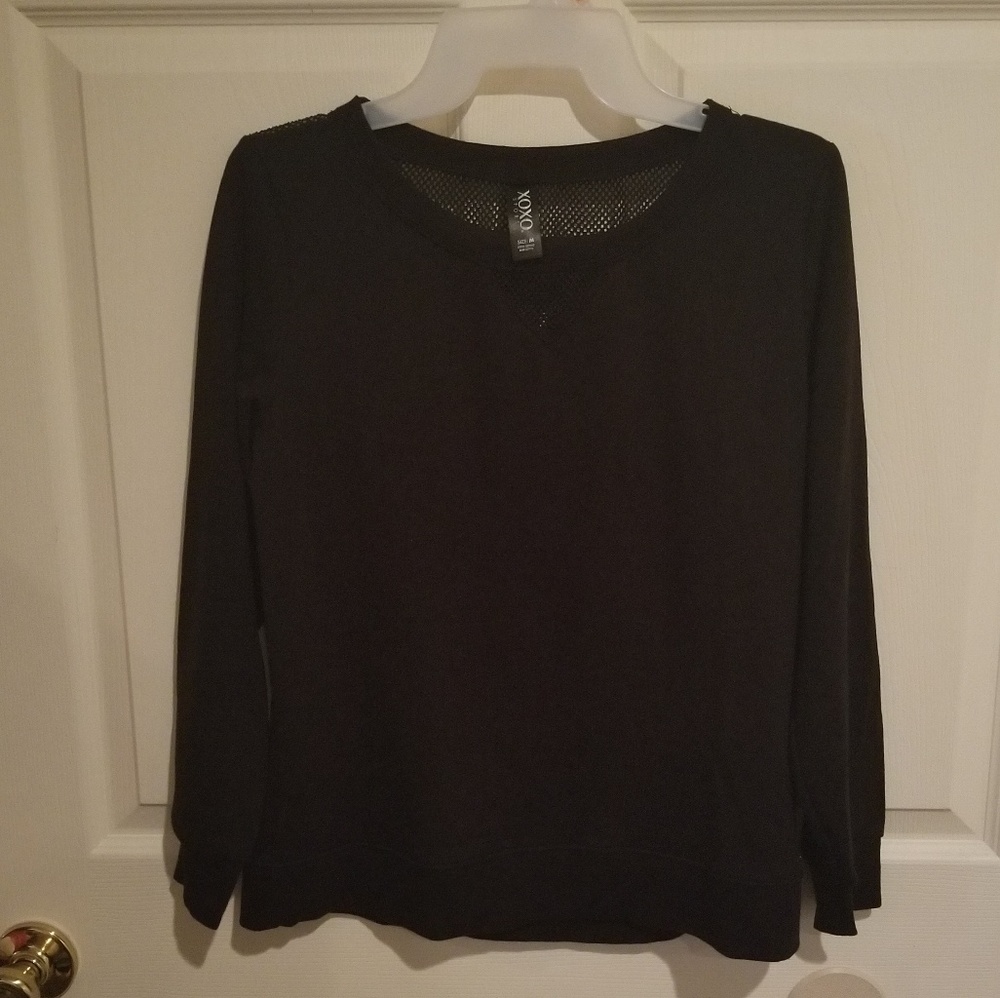 Xoxo Mesh back shirt size M